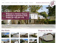 Tablet Screenshot of general-estates.co.uk